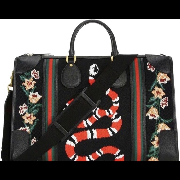 Gucci Other - NWT Gucci Needlepoint Neo-Vintage Travel Bag RARE